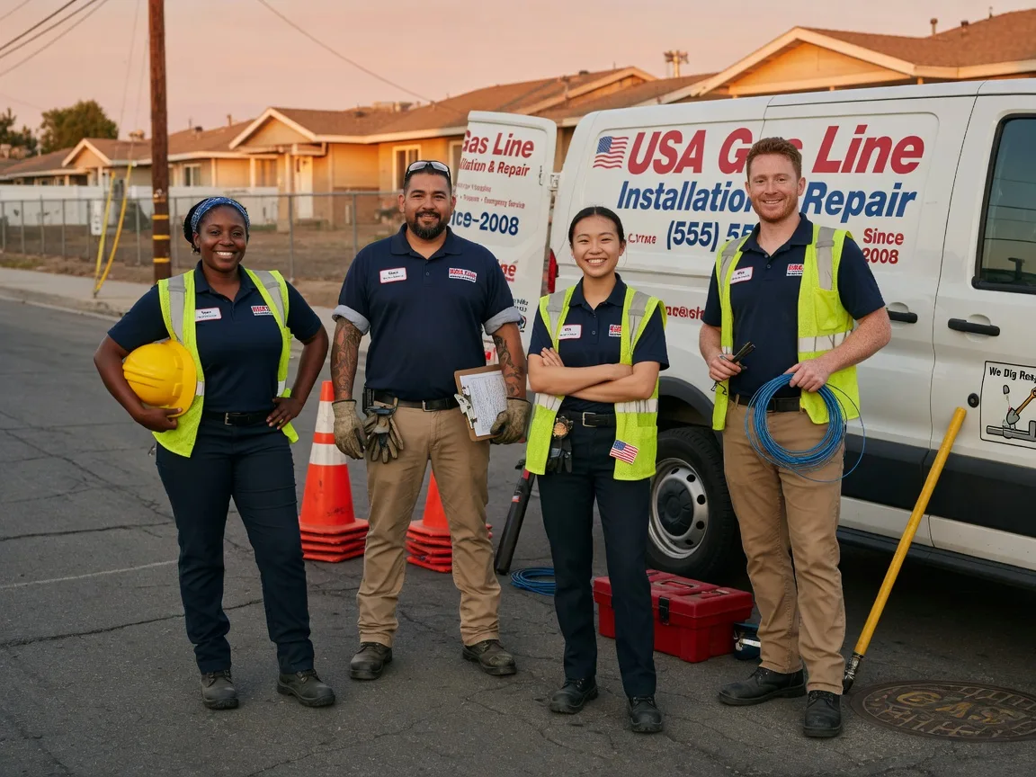 Gas Line Installation company in Honor, MI